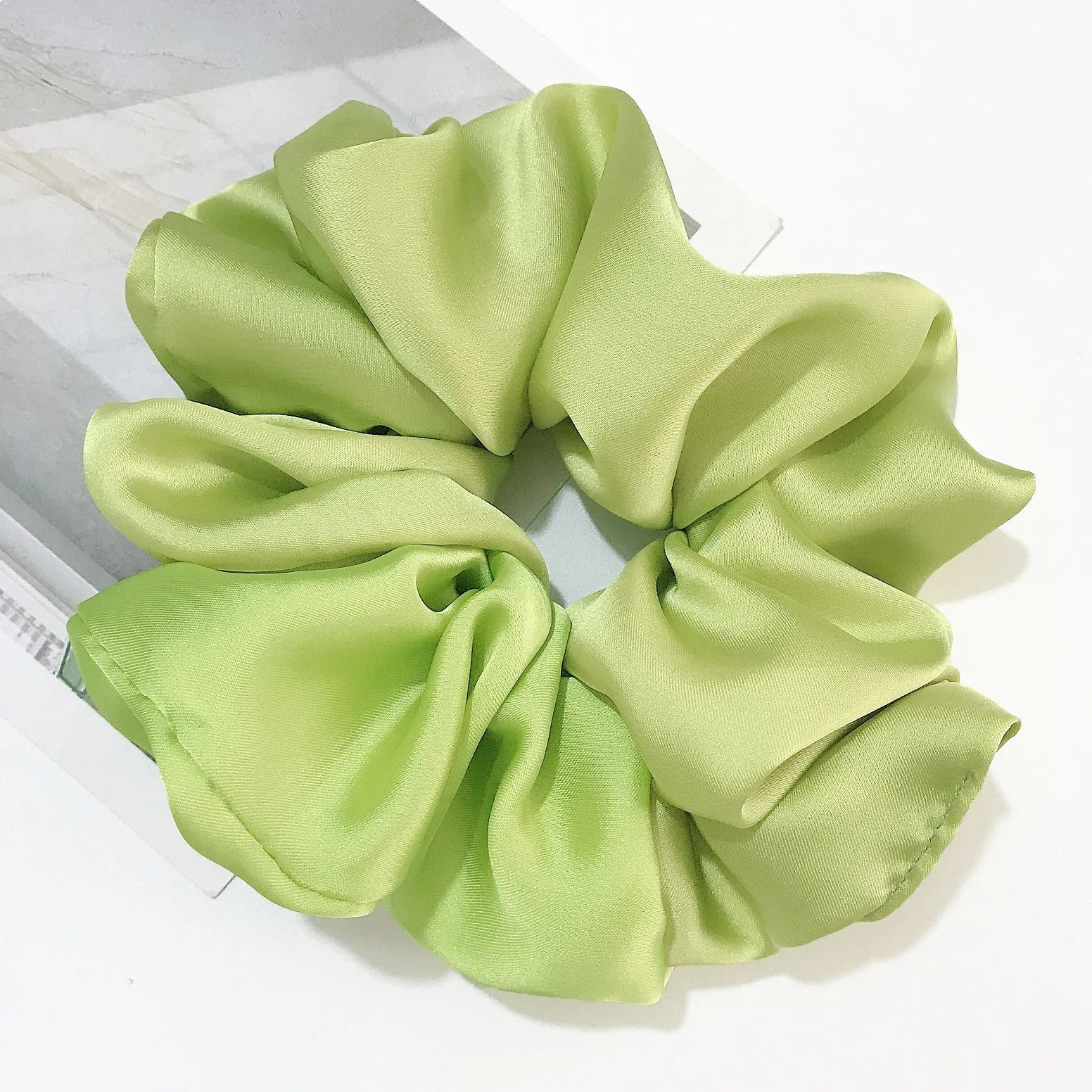 Oversized Satin Scrunchie