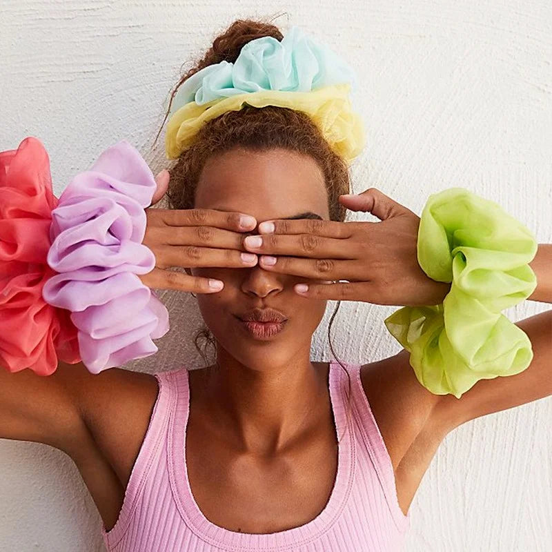 Oversized Satin Scrunchie