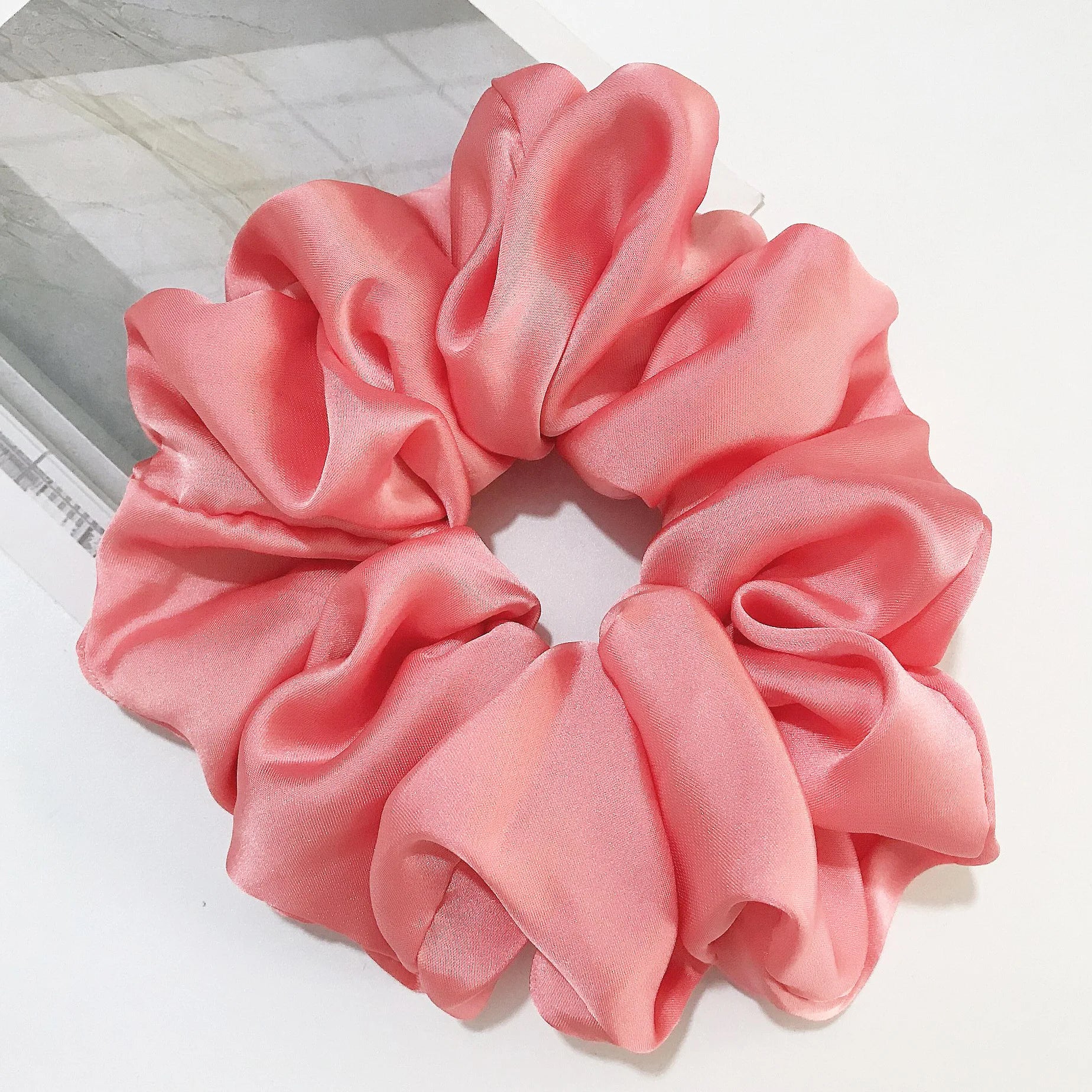 Oversized Satin Scrunchie