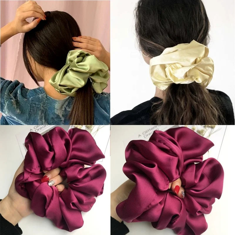 Oversized Satin Scrunchie