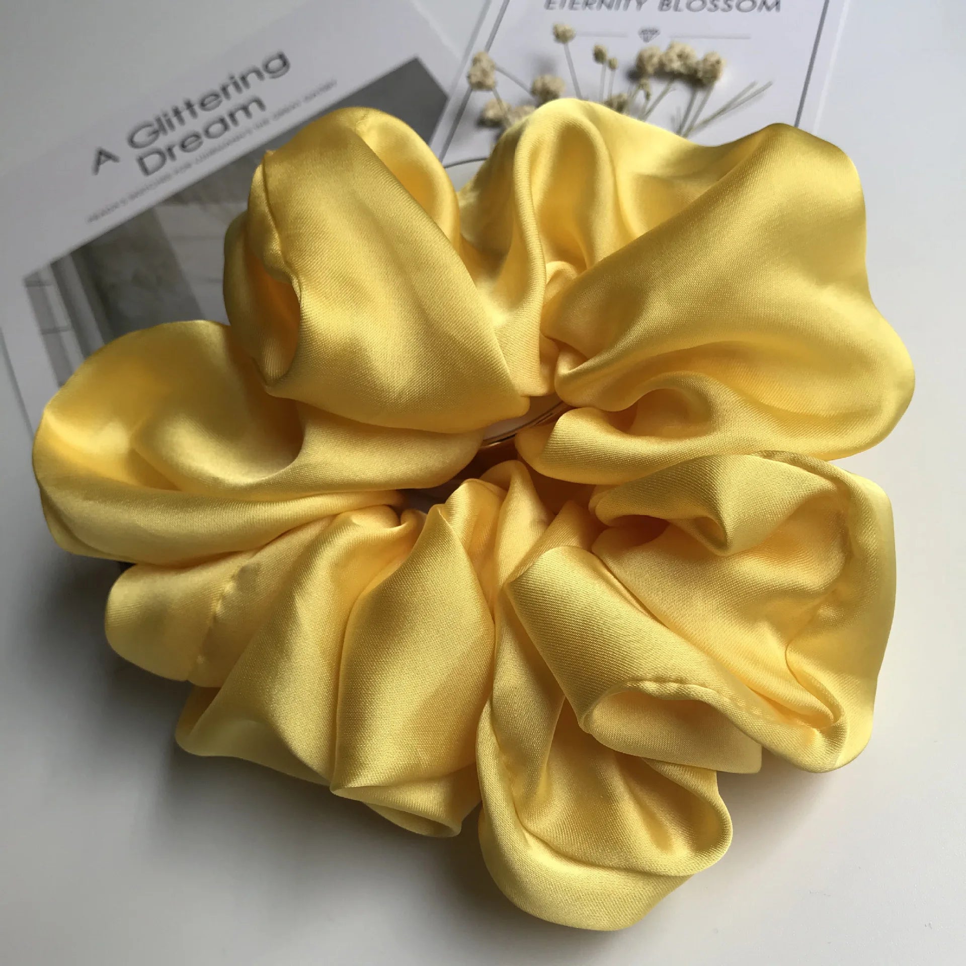 Oversized Satin Scrunchie