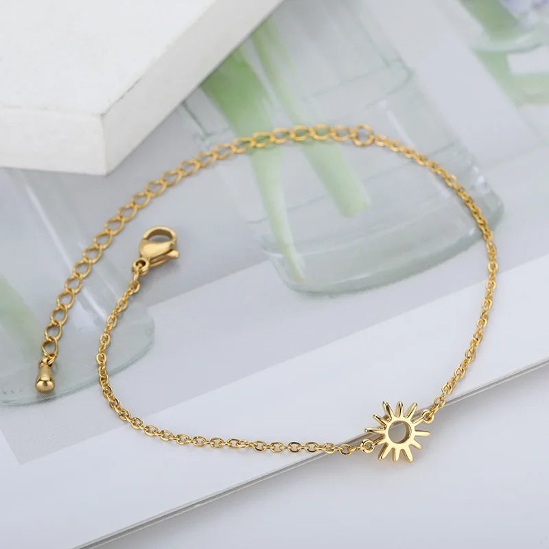 Sun Charm Bracelet