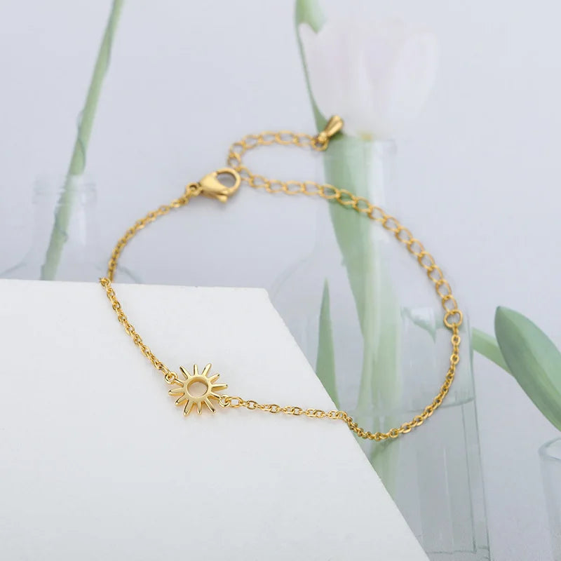 Sun Charm Bracelet