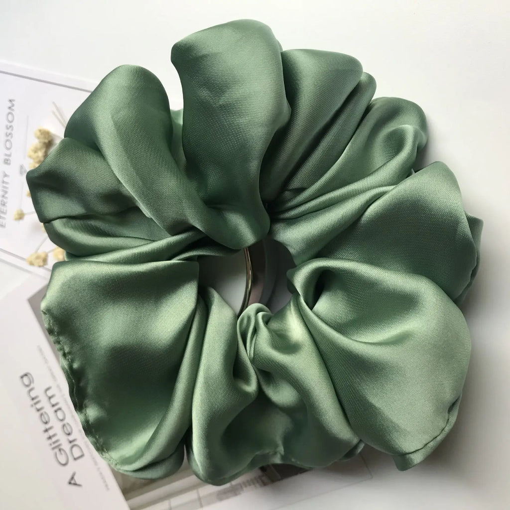 Oversized Satin Scrunchie