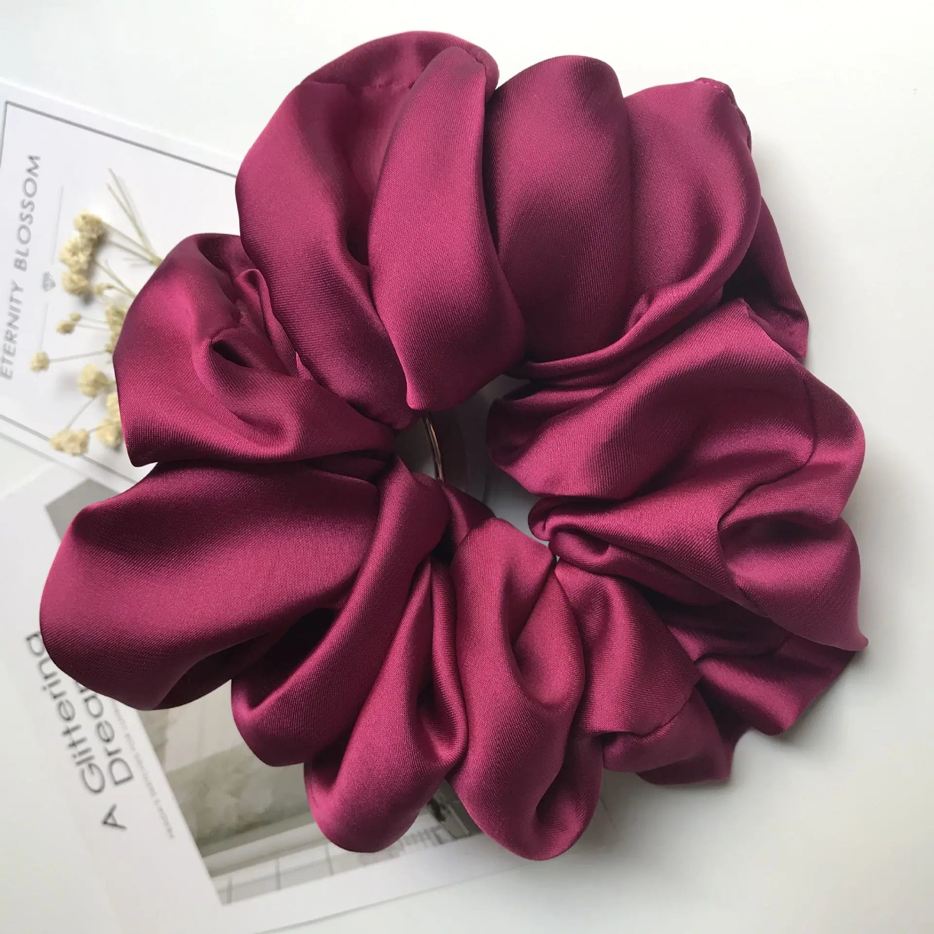 Oversized Satin Scrunchie