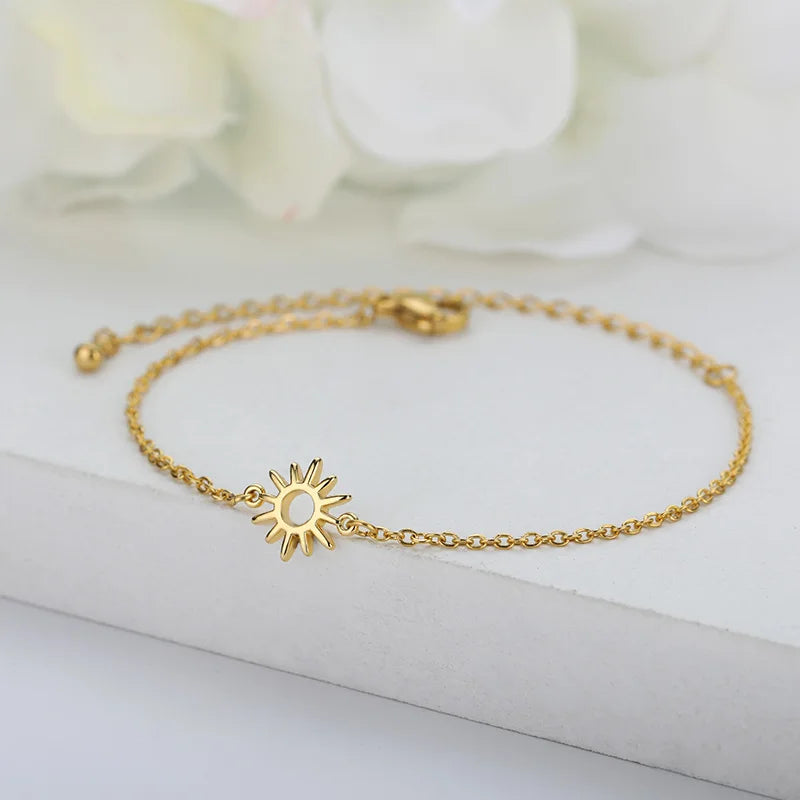 Sun Charm Bracelet