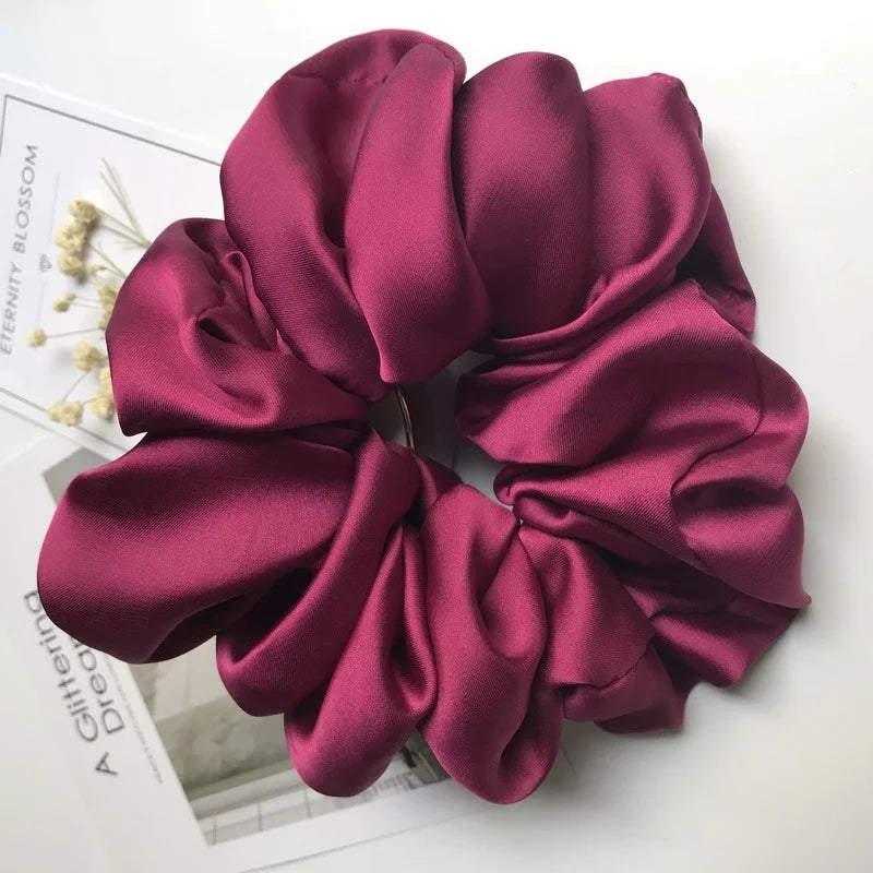Oversized Satin Scrunchie