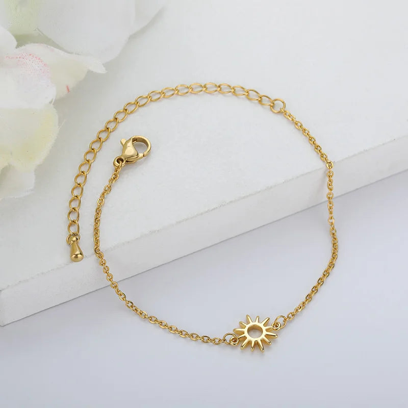 Sun Charm Bracelet