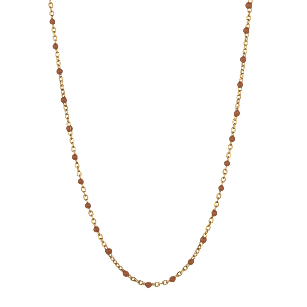 Luna Satellite Bead Necklace