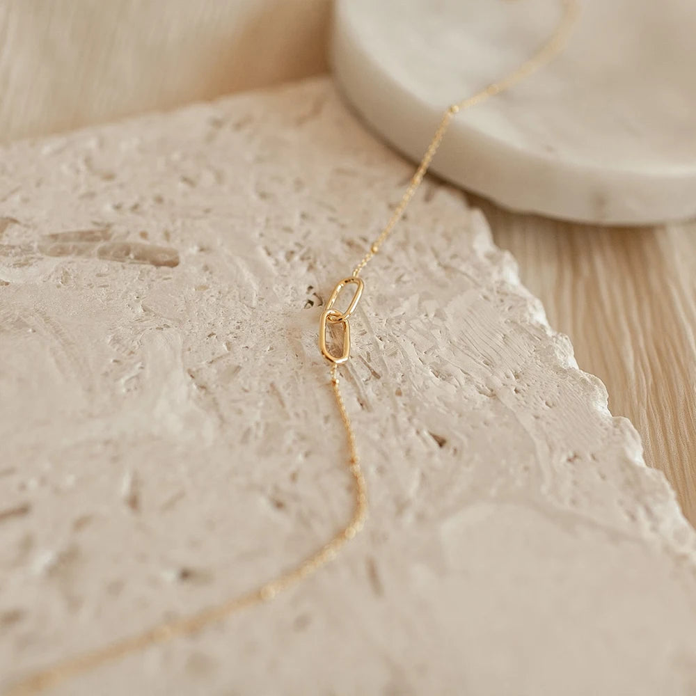 Luna Infinity Link Necklace