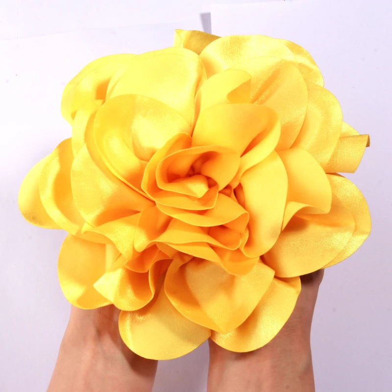 Satin Bloom Hair Clip