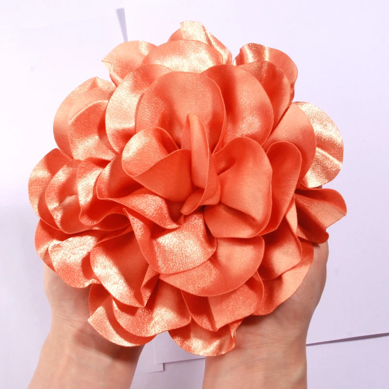Satin Bloom Hair Clip