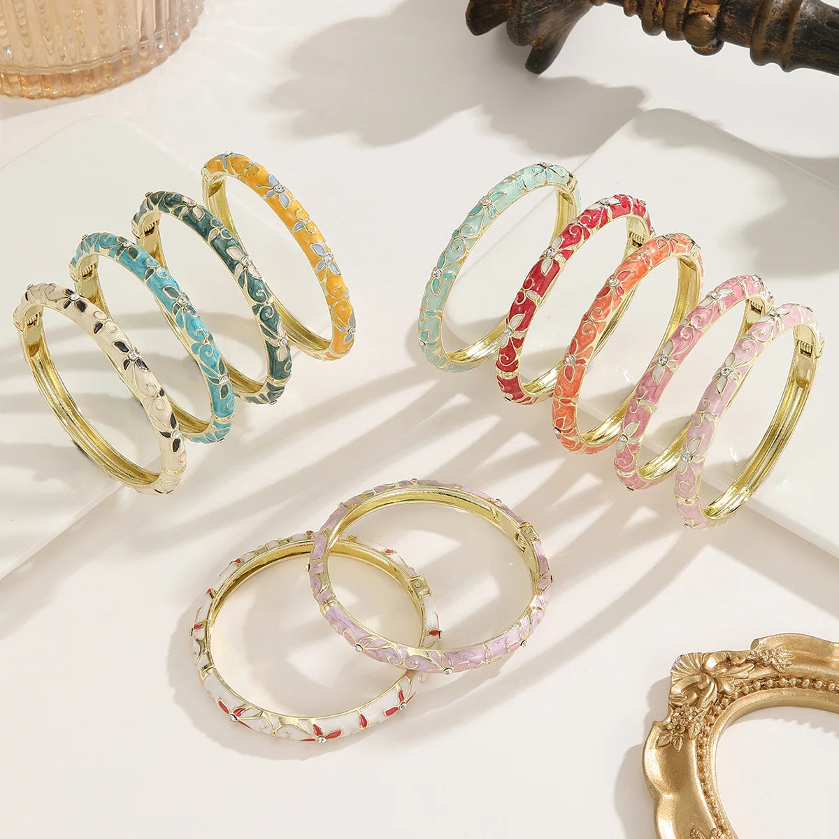 Floral Clover Bracelet