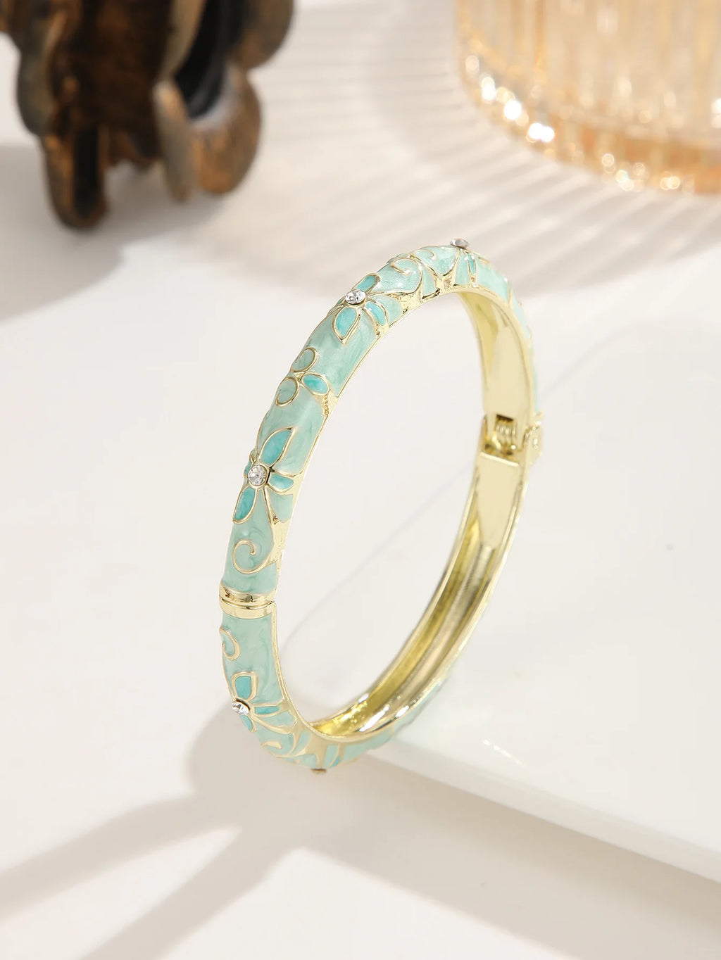 Floral Clover Bracelet
