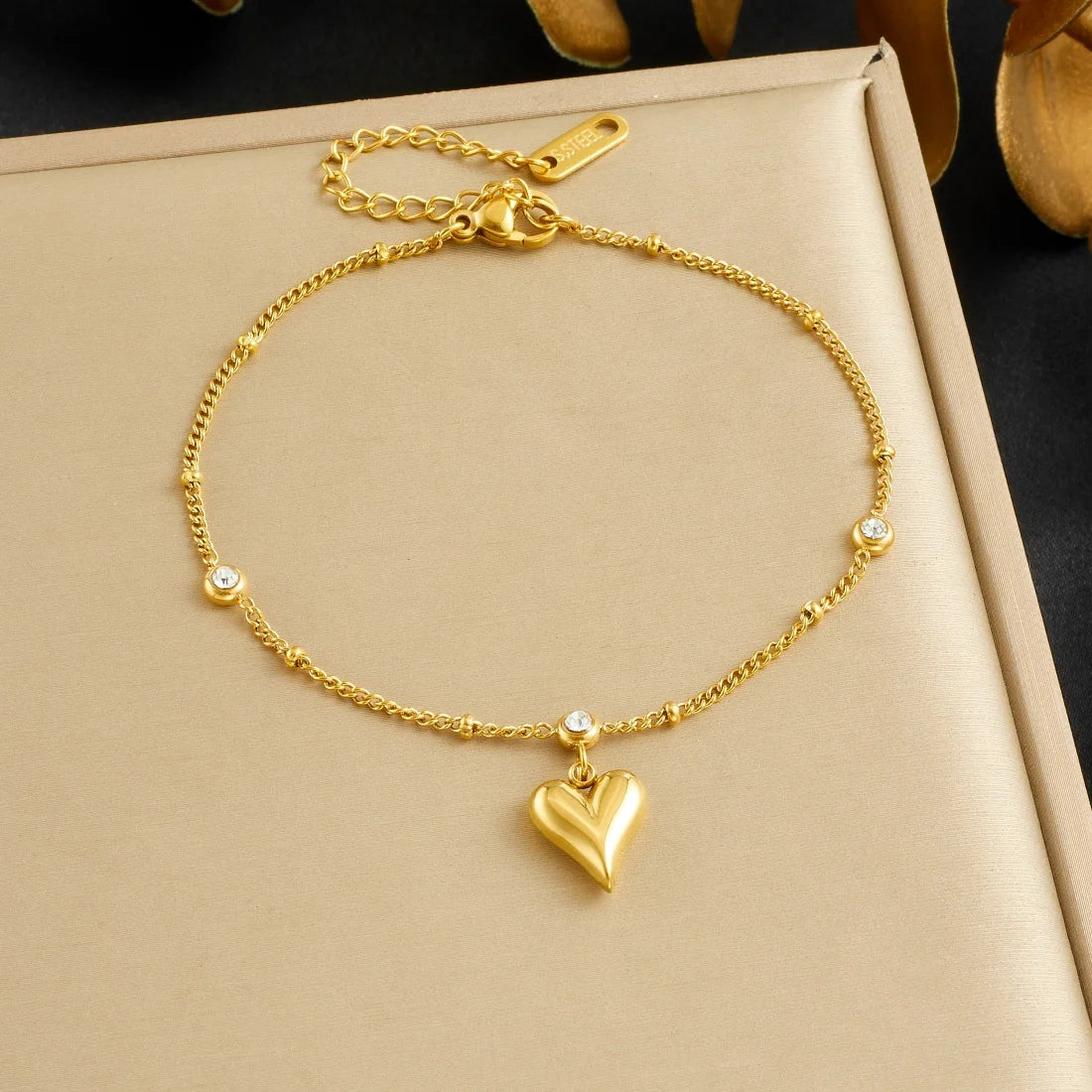 Heart Zircon Bracelet