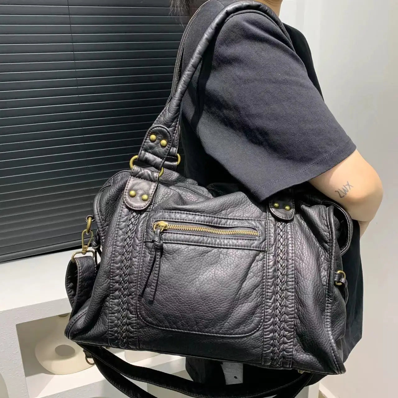 Mila Moto Shoulder Bag