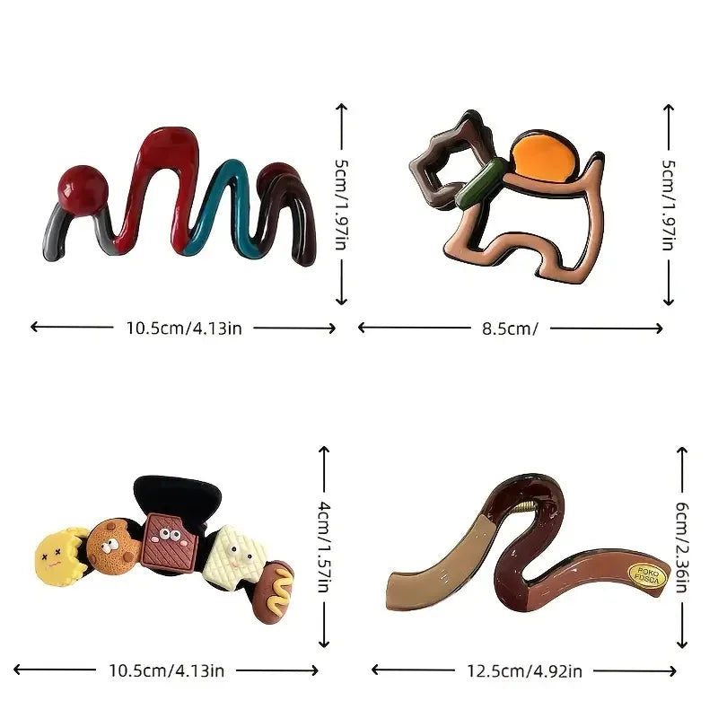 Wave Hair Clip Set