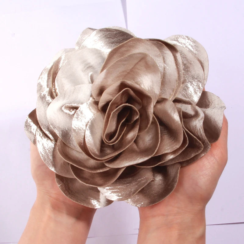 Satin Bloom Hair Clip
