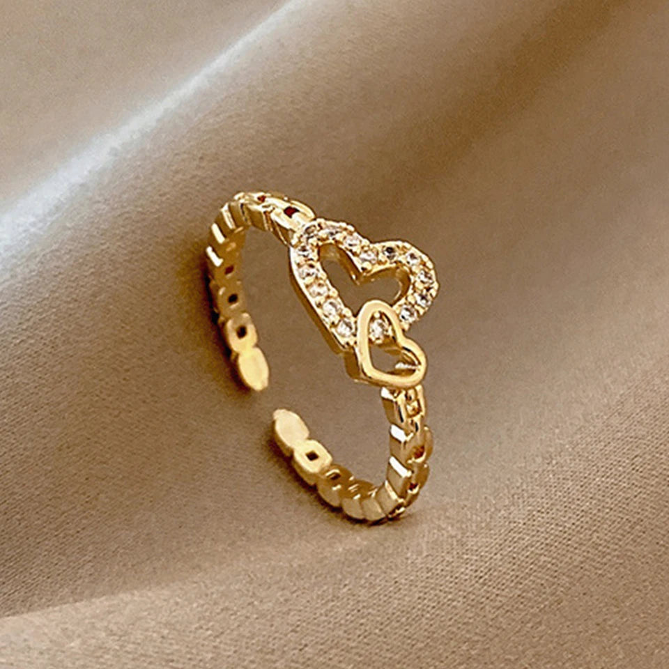 Crystal Bow Ring