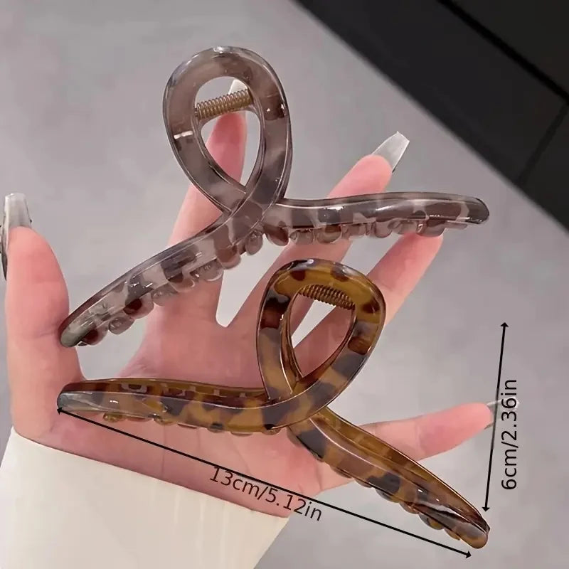 Leopard Claw Clip