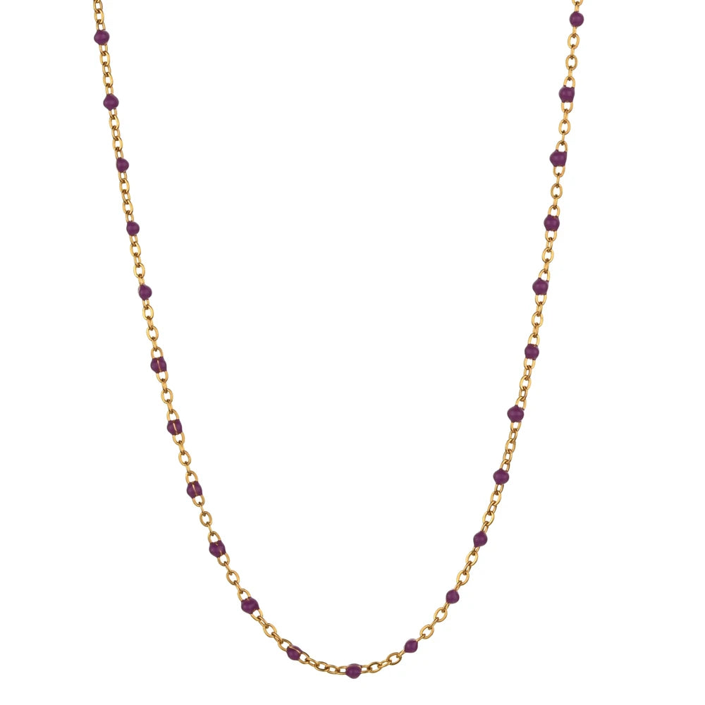 Luna Satellite Bead Necklace