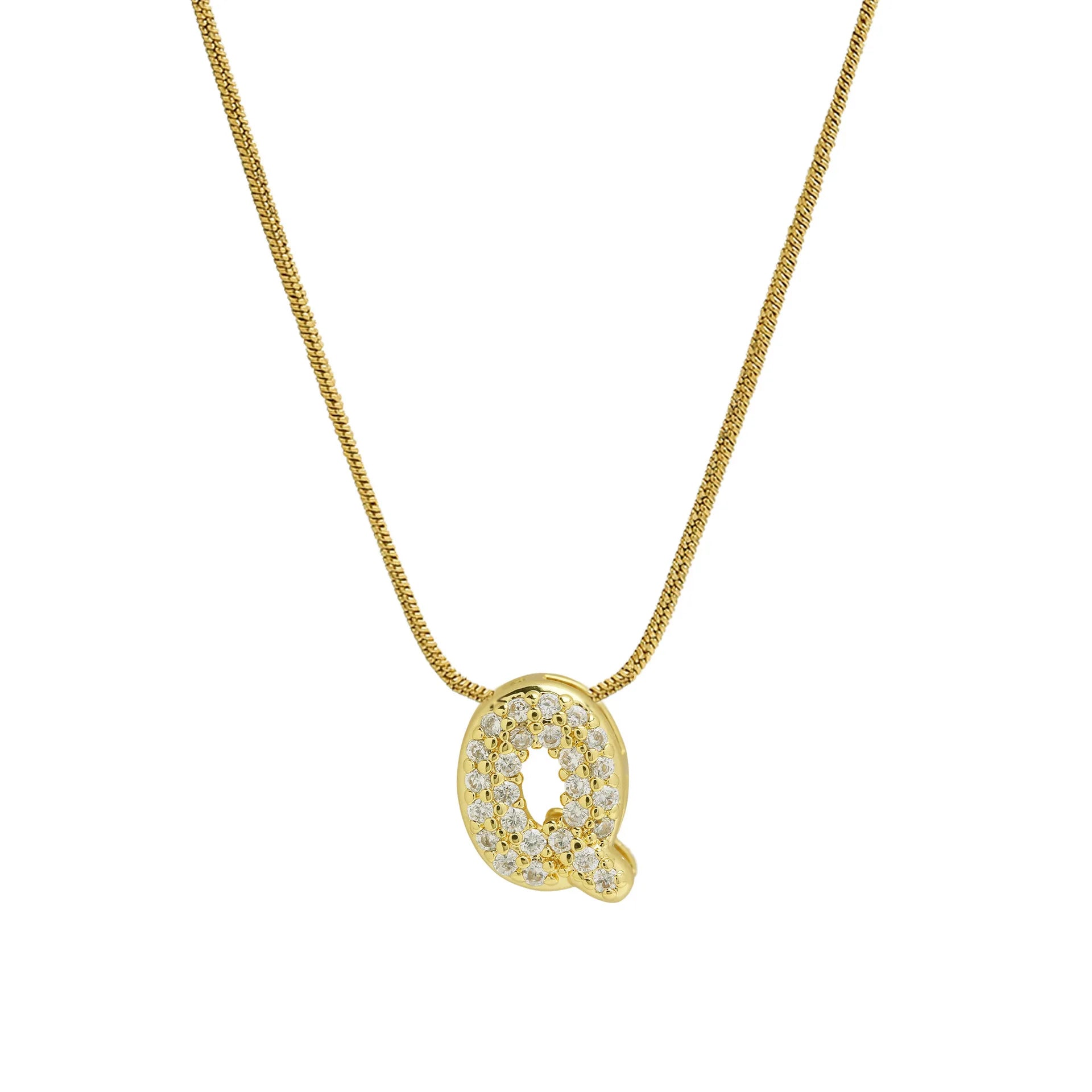 Luna Initial Necklace