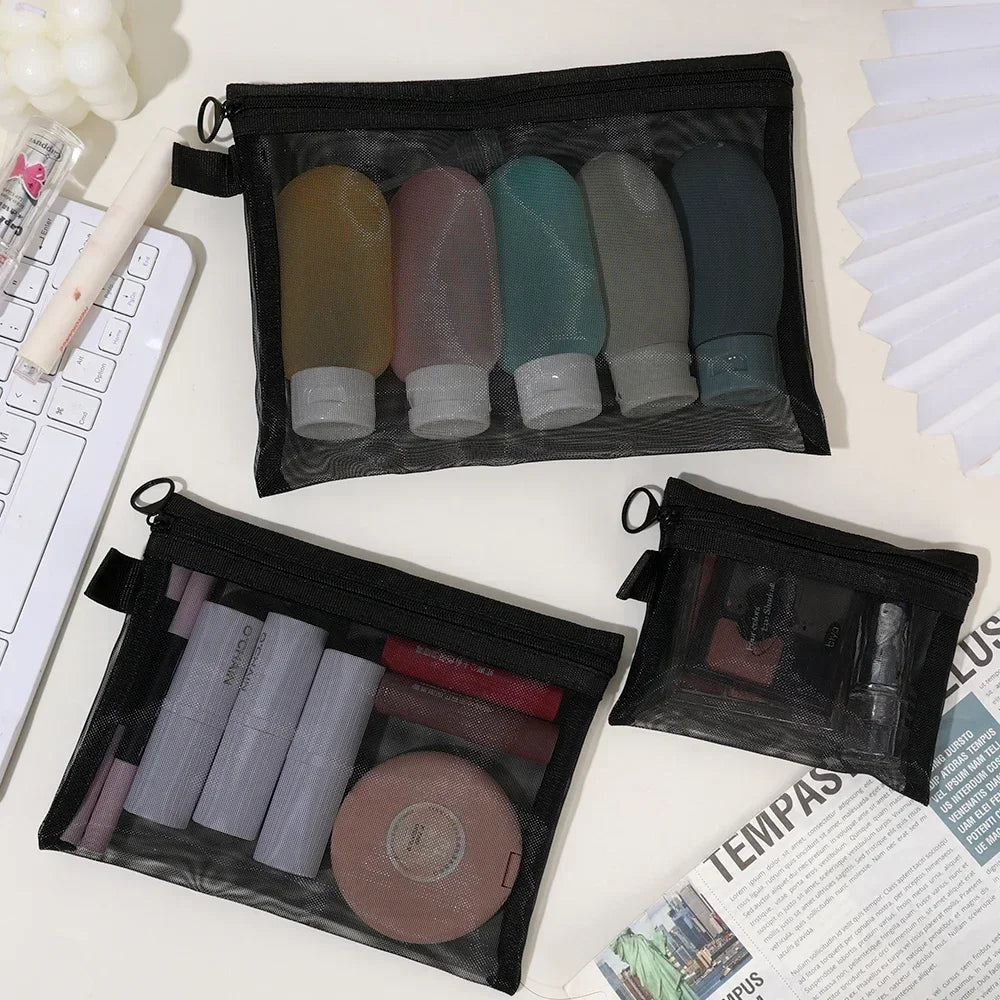 Mesh Cosmetic Bag