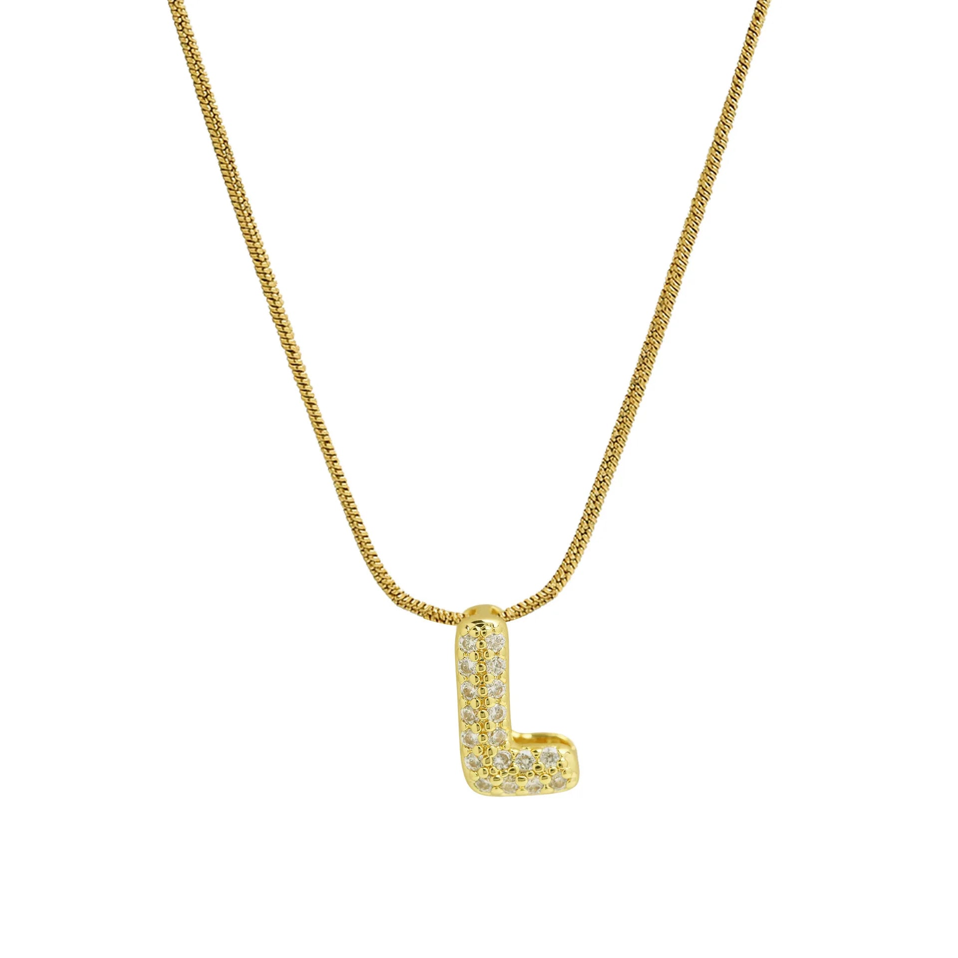 Luna Initial Necklace