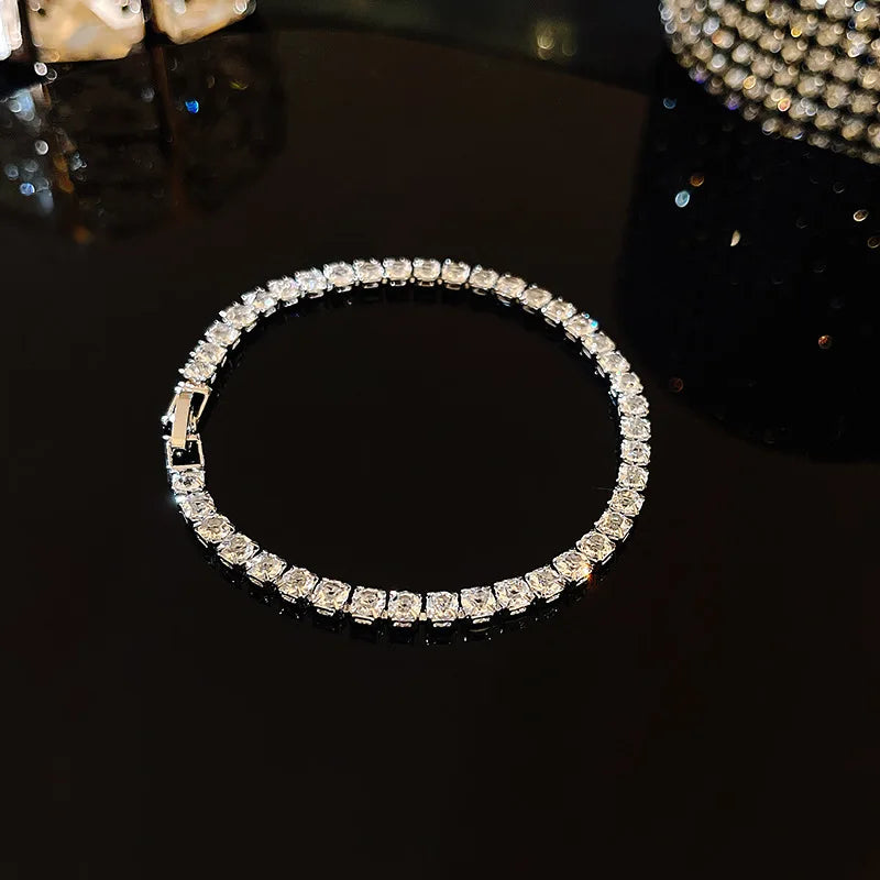 Crystal Tennis Bracelet