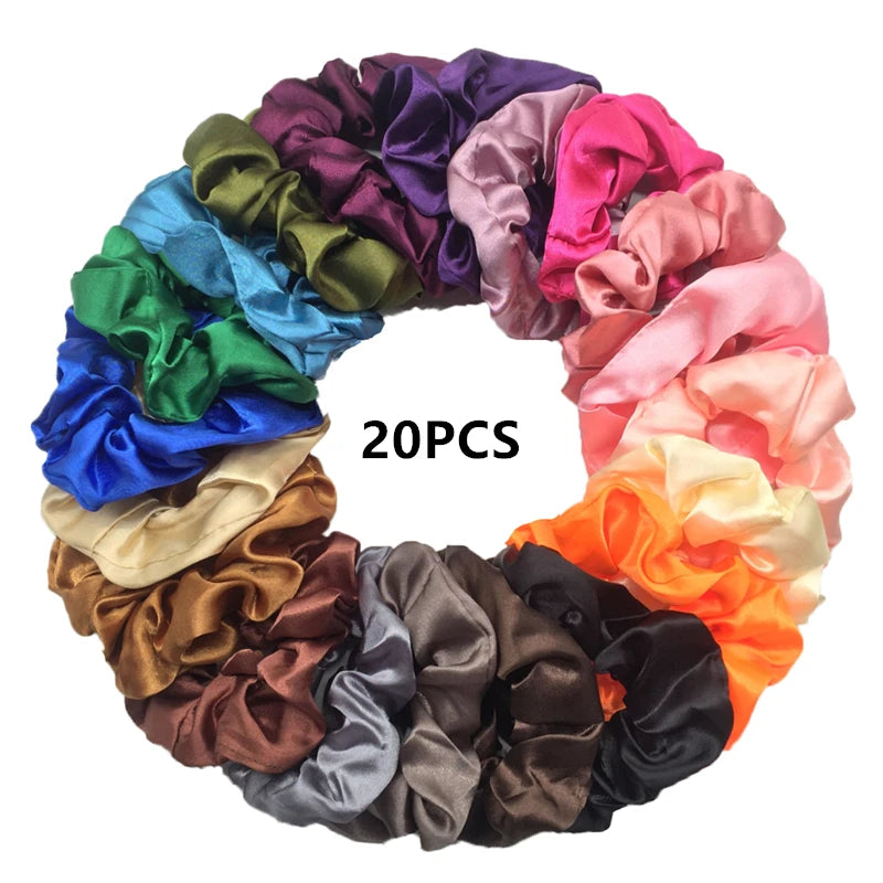 Satin Scrunchie Set