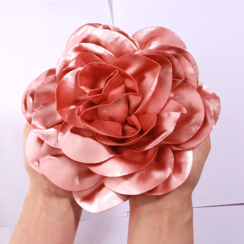 Satin Bloom Hair Clip
