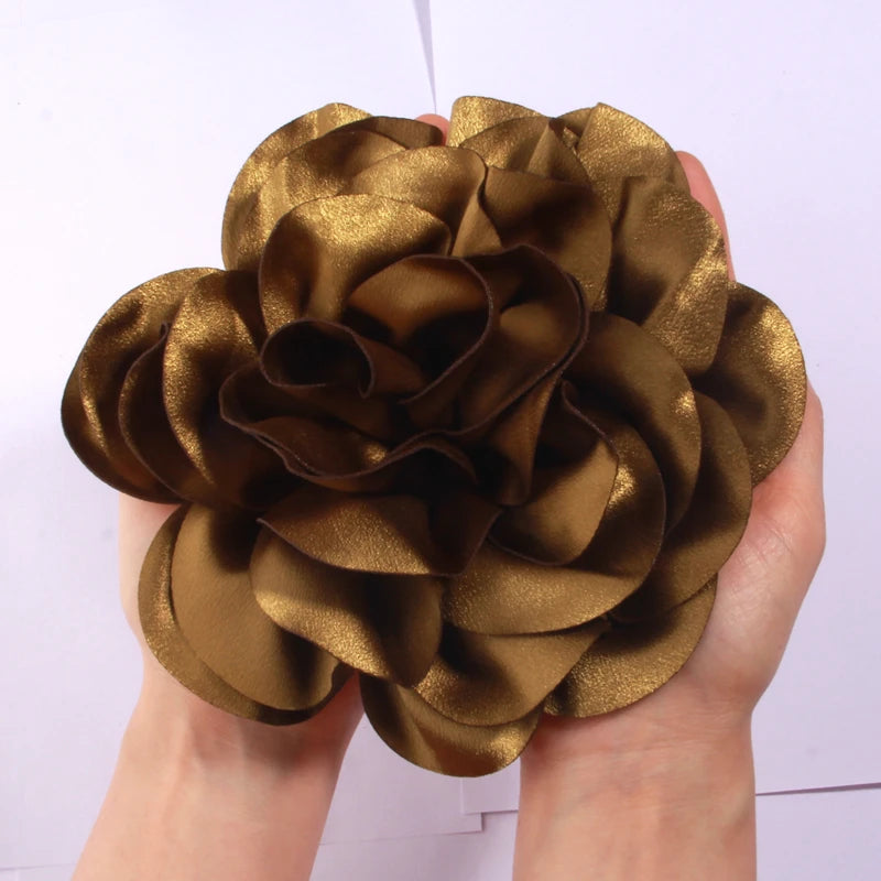 Satin Bloom Hair Clip