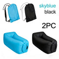 LUSQI Inflatable Lounger Air Sofa – Extra Thick Foldable Couch for Indoor & Outdoor Comfort