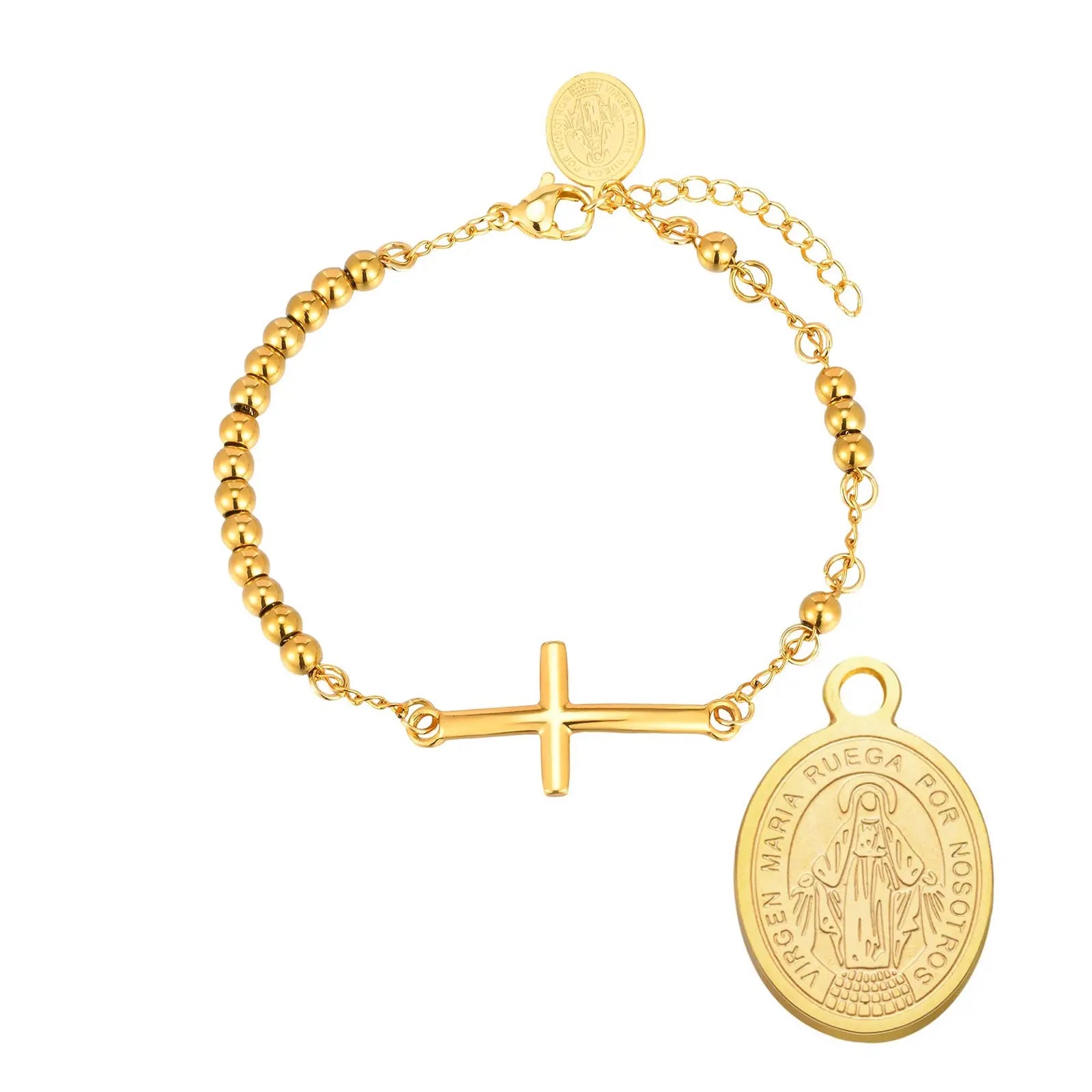 Rosary Charm Bracelet