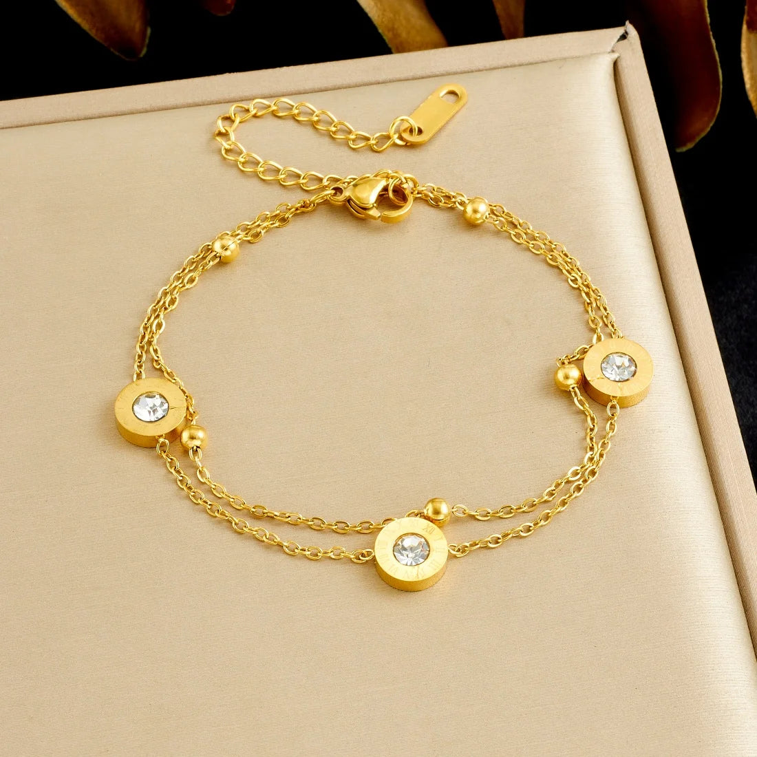 Heart Zircon Bracelet