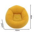 Inflatable Lazy Sofa – Portable Air Lounge Chair for Indoor & Outdoor Use