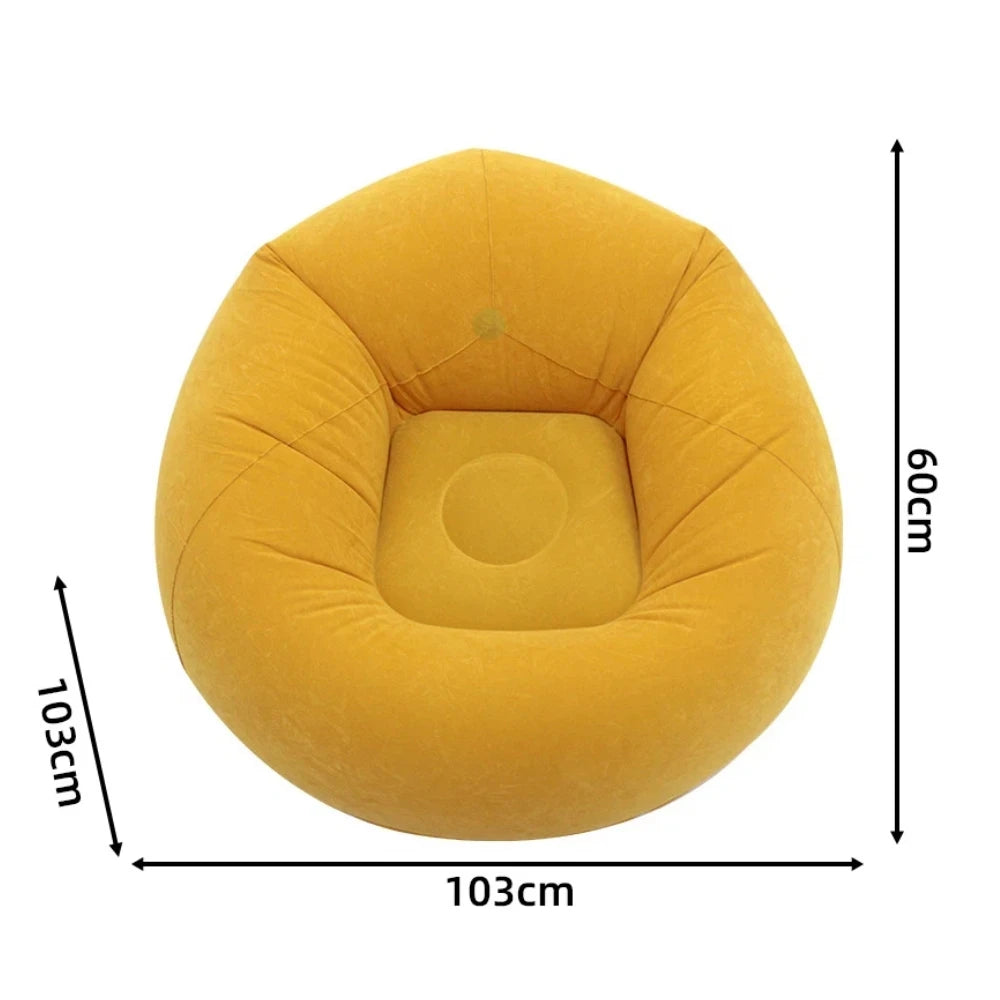 Inflatable Lazy Sofa – Portable Air Lounge Chair for Indoor & Outdoor Use