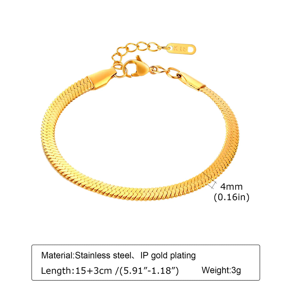 Gold Link Bracelet
