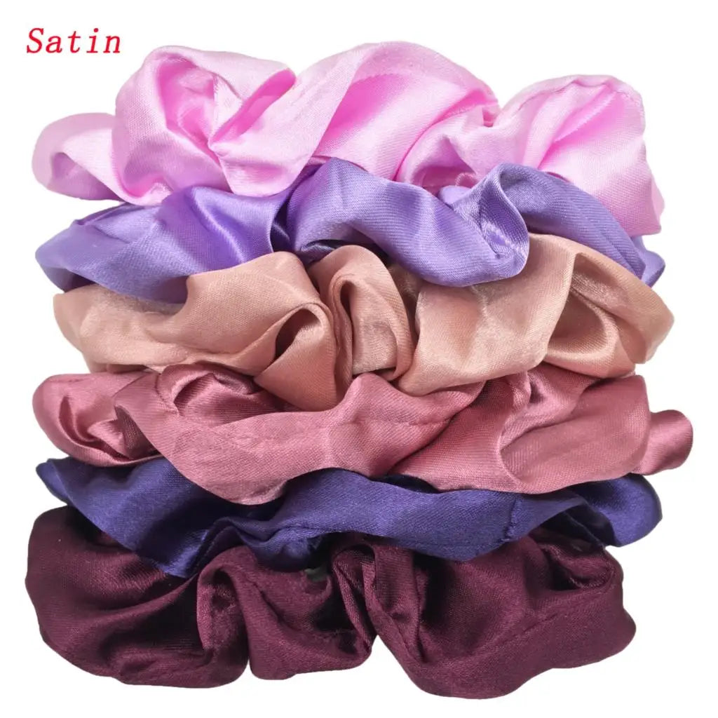 Satin Scrunchie Set