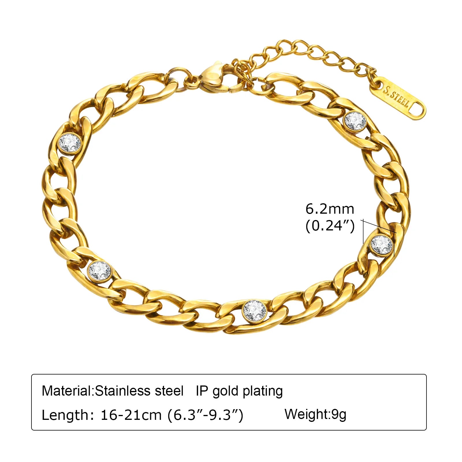 Twist Paperclip Bracelet