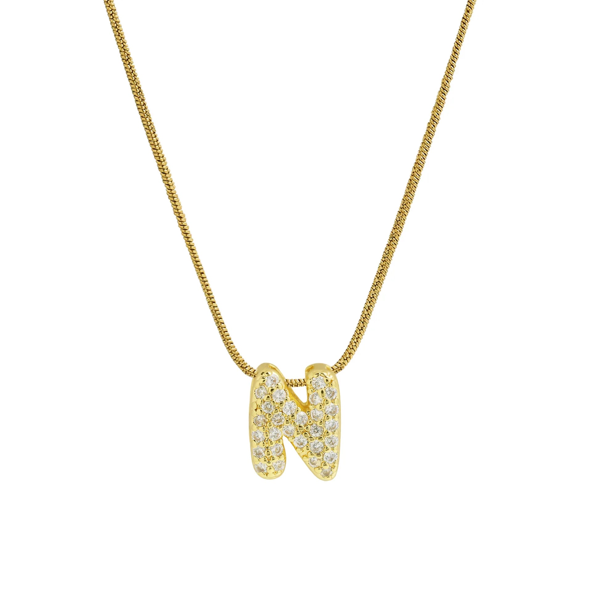 Luna Initial Necklace