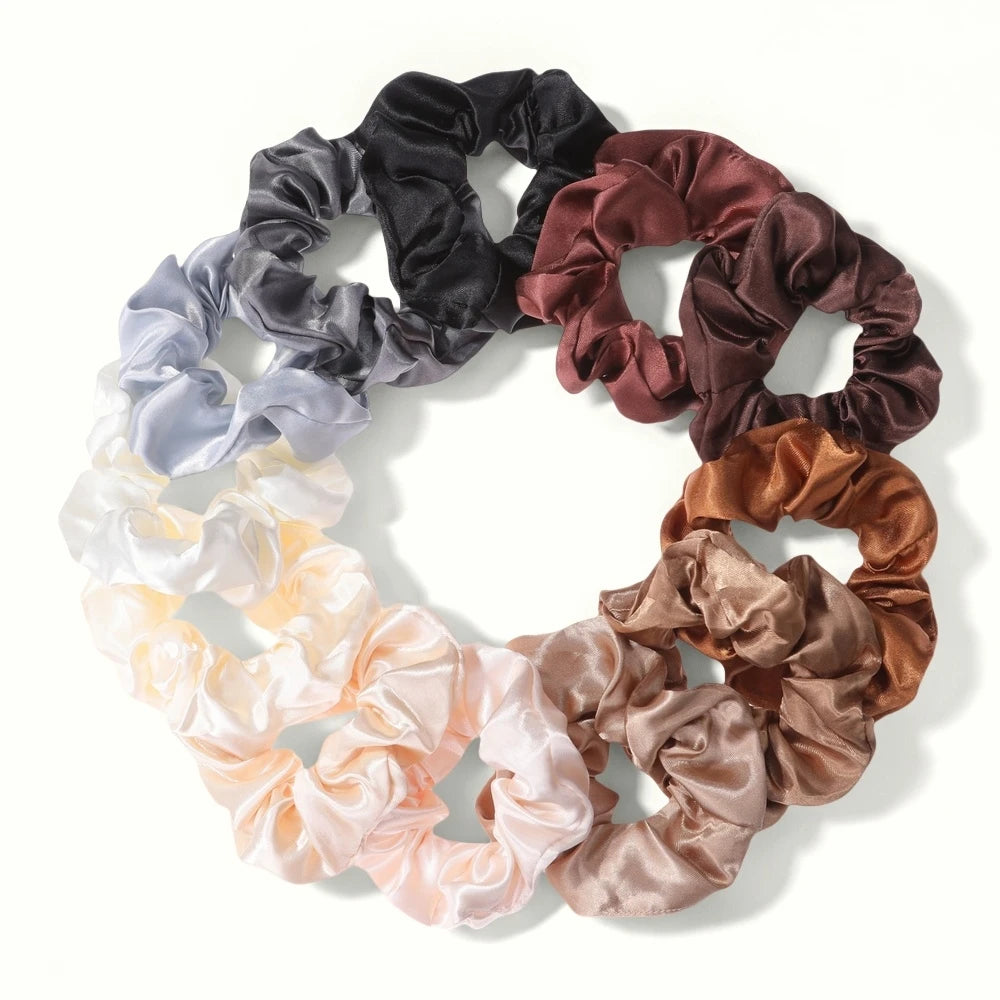Satin Scrunchie Set