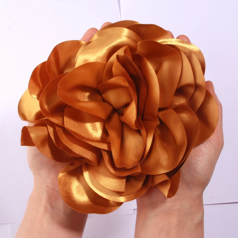 Satin Bloom Hair Clip