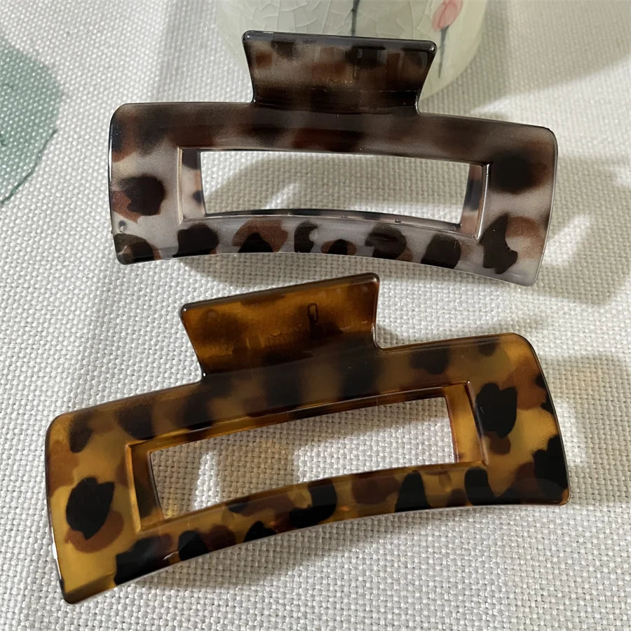 Leopard Claw Clip