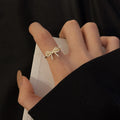 Crystal Bow Ring