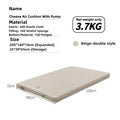 MOUNTAINHIKER 10cm Self-Inflating Camping Sleeping Pad – Compact Foldable Air Mattress