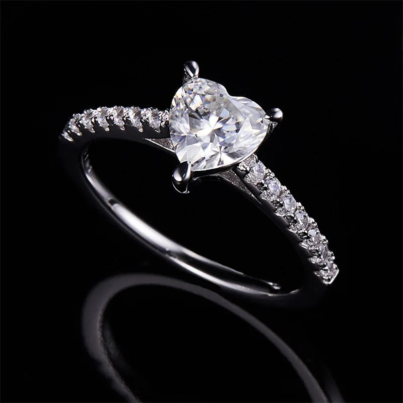 Sterling Heart Ring