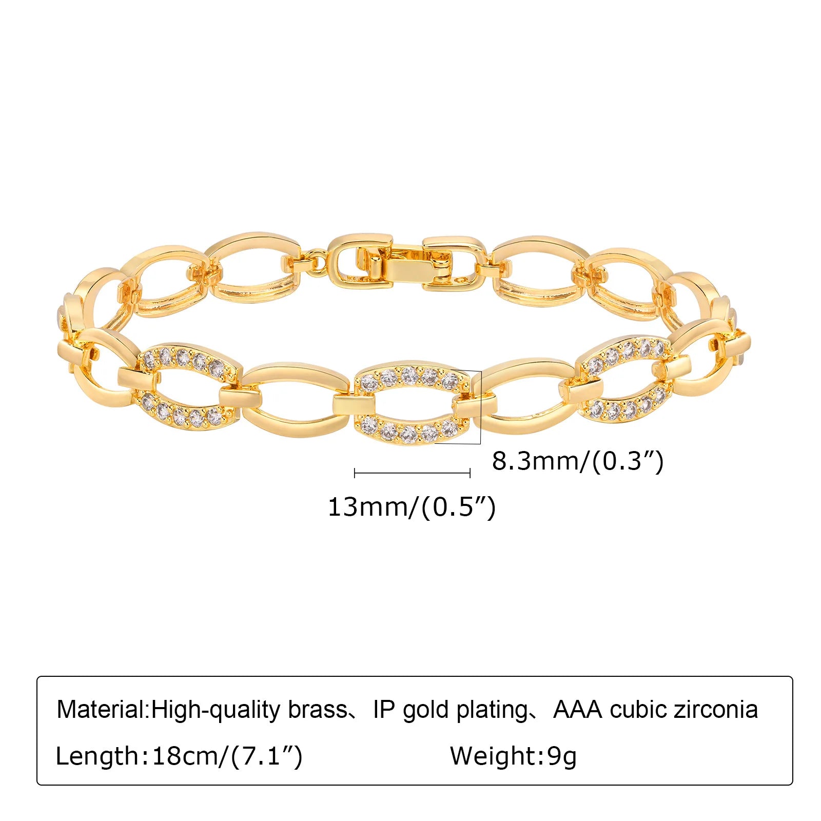 Twist Paperclip Bracelet