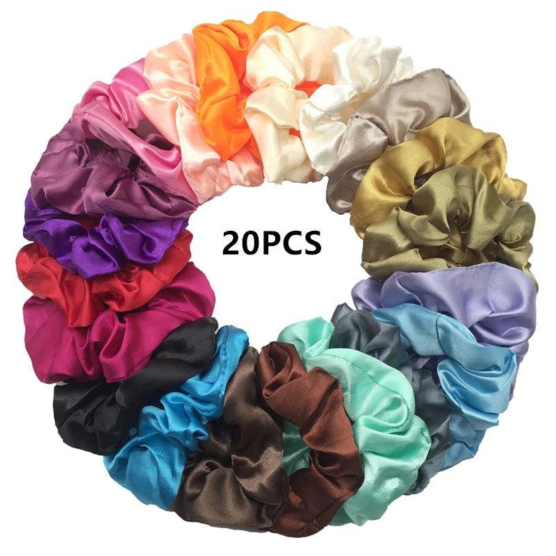 Satin Scrunchie Set