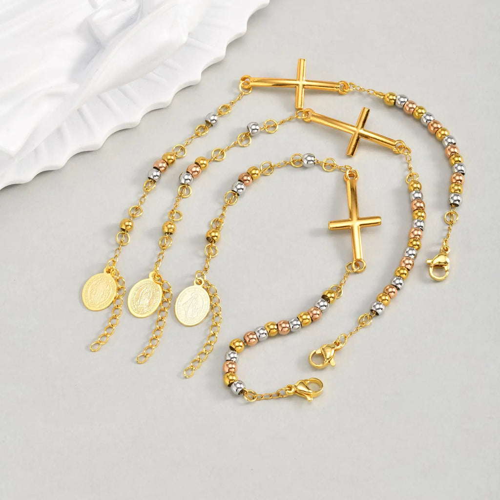 Rosary Charm Bracelet